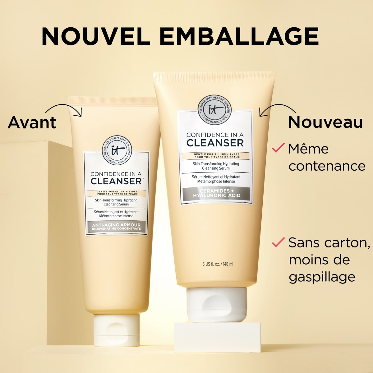 It Cosmetics Confidence in a Cleanser Gel Nettoyant Anti-âge