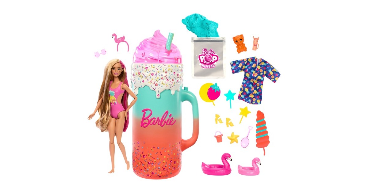 BarbiePop! Reveal - Rise & Surprise - Gift set  (Meer dan 15 verrassingen, met kleurverandering)