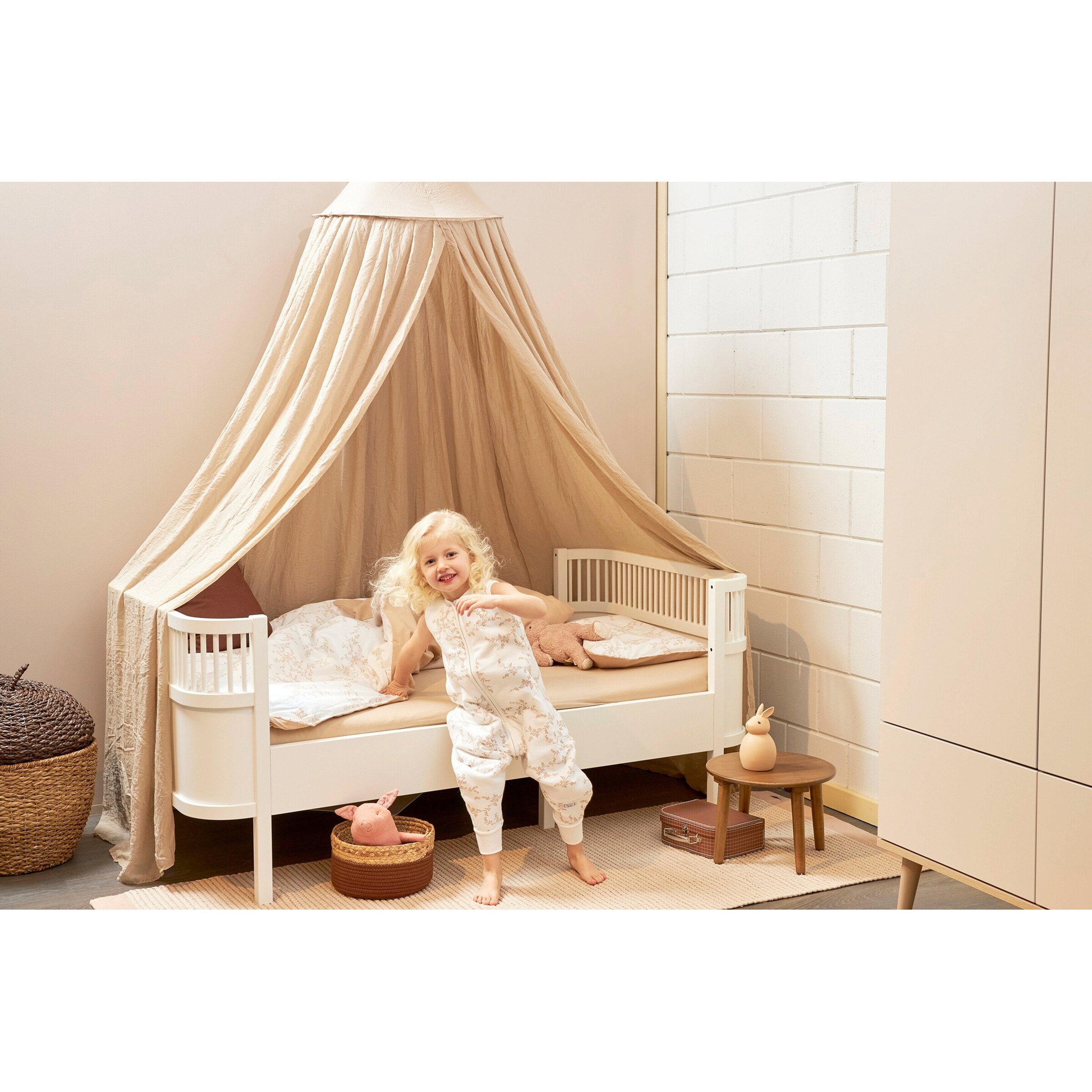 Meyco Baby Sommer-Sleepoverall 0.5 TOG Branches Sand