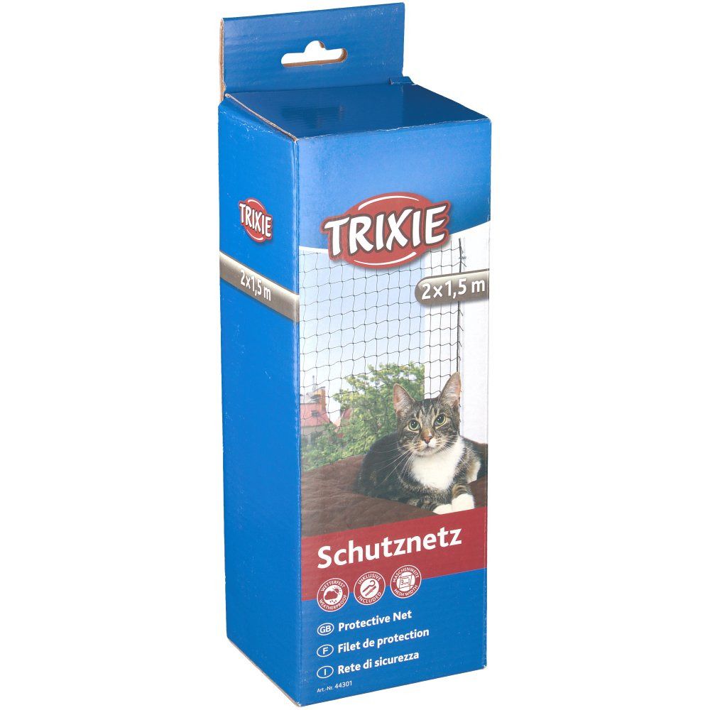 Trixie Schutznetz 2 x 1,5 m schwarz
