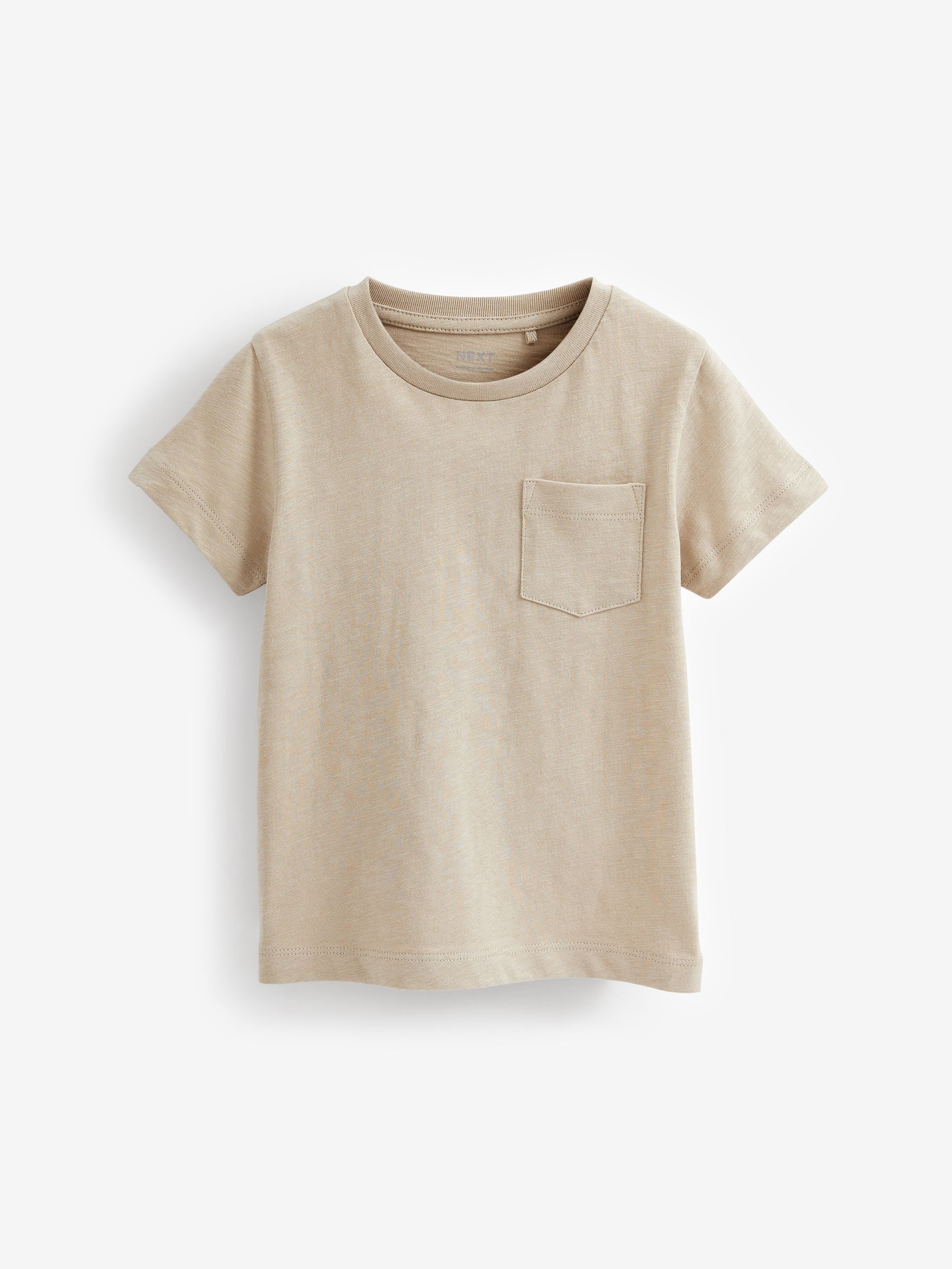 Zwart/grijs - Set van 5 T-shirts met korte mouwen (3mnd-7jr)