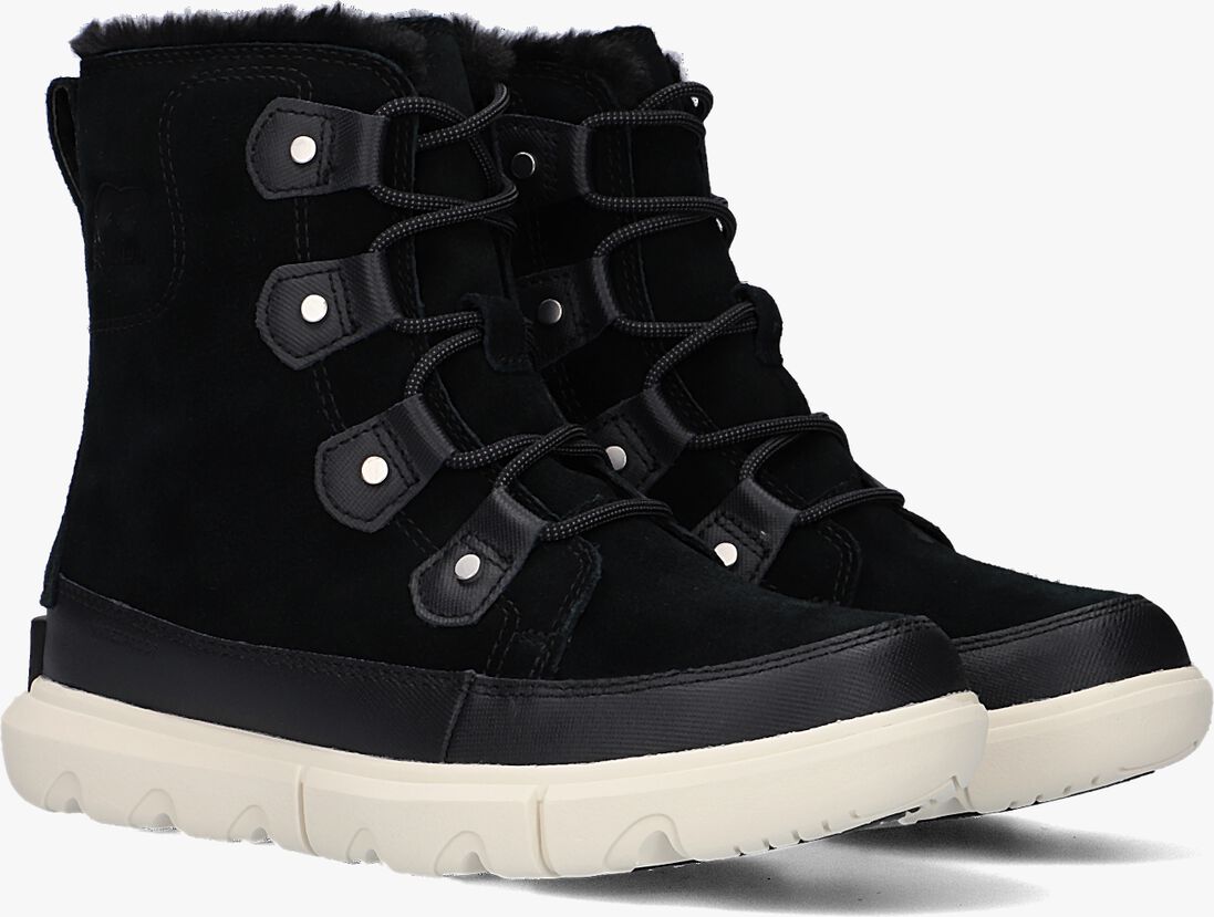 SOREL zwarte sorel vachtlaarzen sorel explorer ii joan faux fur wp