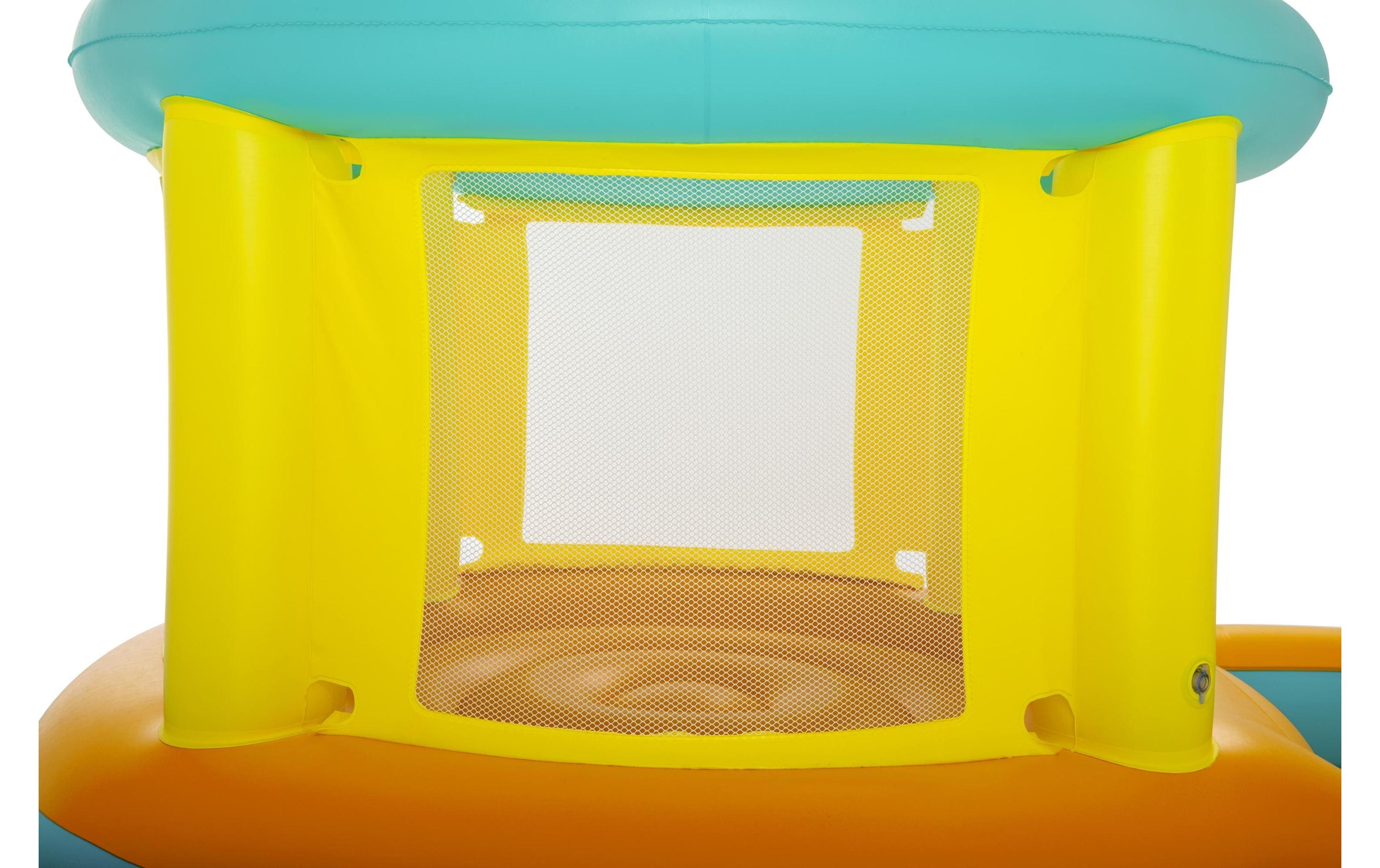 Planschbecken Jumptopia Bouncer & Play 239 x 142 x 102 cmAufblasbare Hüpfburg und Planschbecken