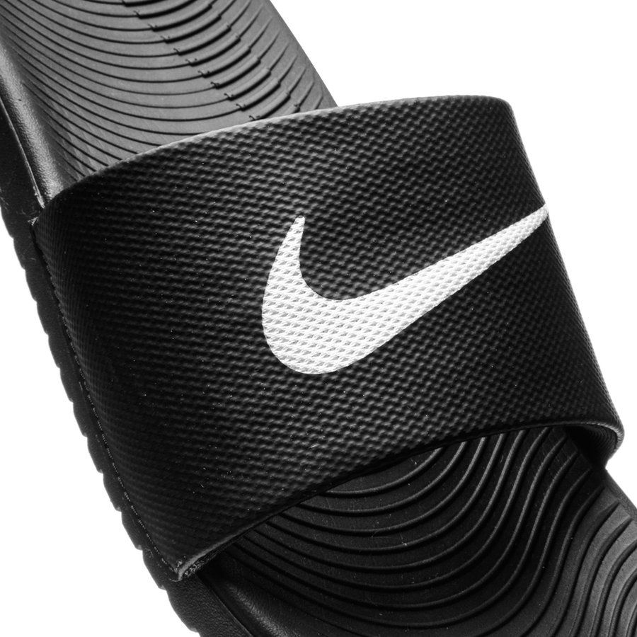 Nike Claquettes Kawa - Noir/Blanc Enfant