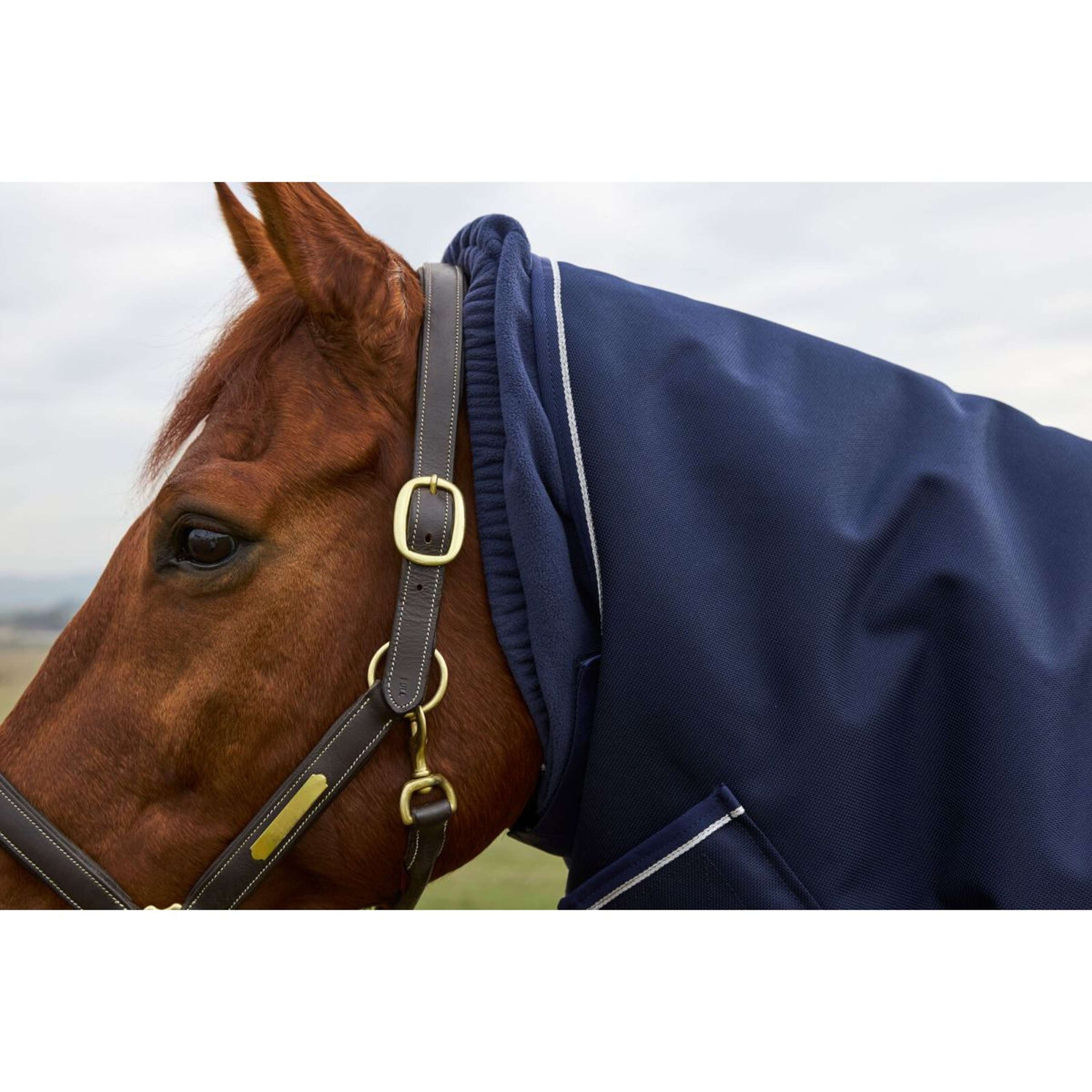 WeatherBeeta ComFiTec Ultra Turnout Detach-A-Neck 100g Navy