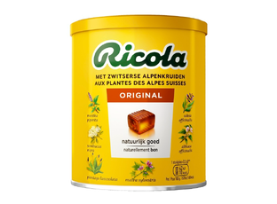 Ricola Kruidenpastilles Original Blikje 250GR
