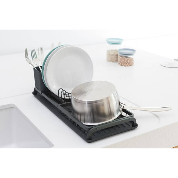 Brabantia Sink Side afdruiprek compact - Dark Grey