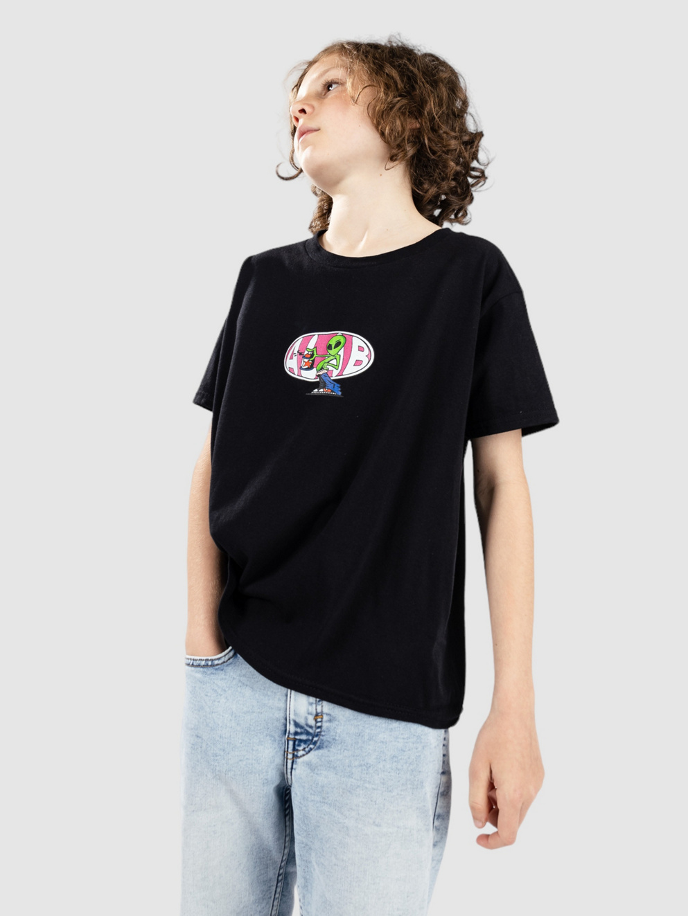 A.LAB Alien Spray Kids T-Shirt black