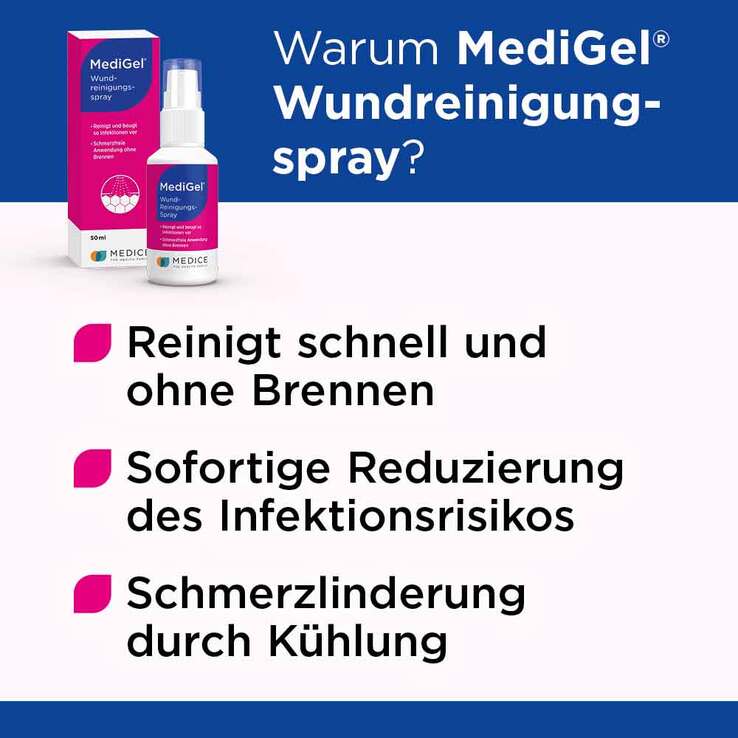 MediGel® Wundreinigungsspray , 50 ml
