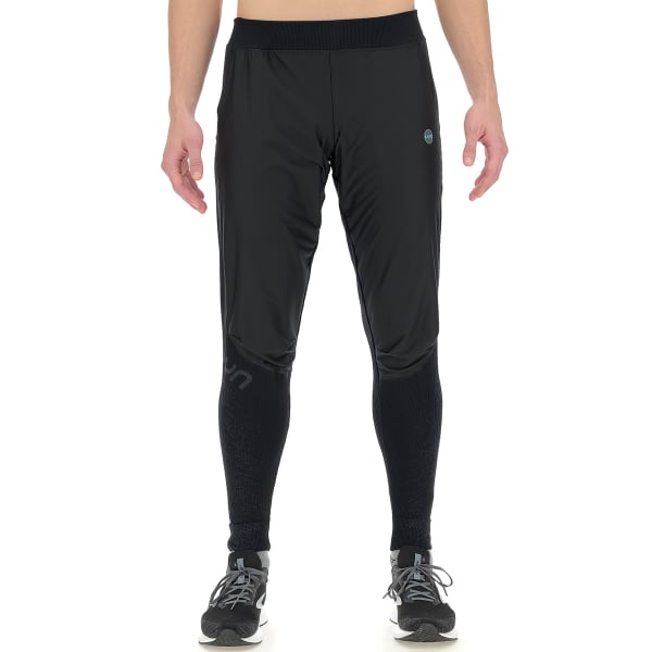 Collant running UYN MAN RUNNING EXCELERATION WIND PANTS LONG BLACK/CLOUD