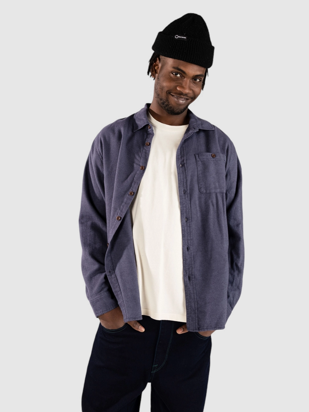Katin USA Twiller Flannel Shirt washed blue