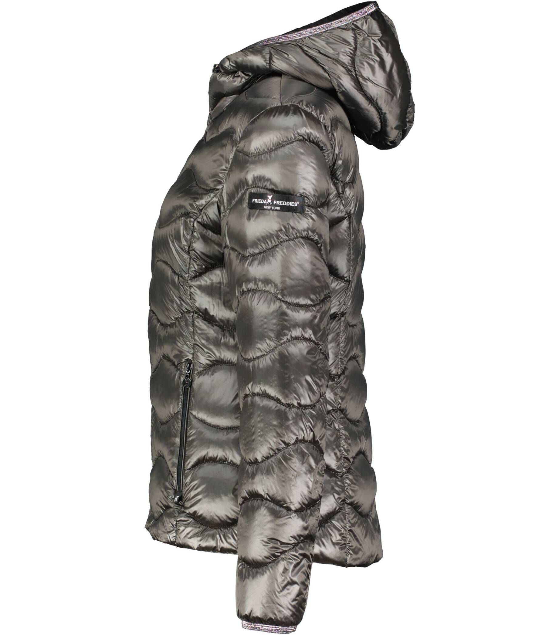 Frieda & Freddies| Damen Steppjacke mit Kapuze THERMOLITE