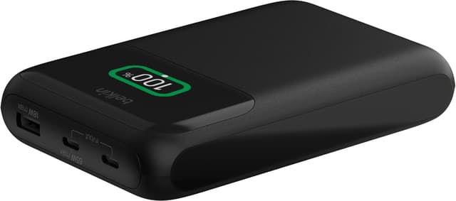 Belkin BoostCharge Pro 20K powerbank til bærbar computer (sort)