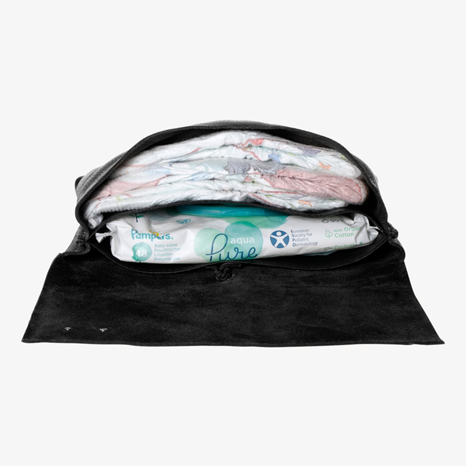 Mozz Luieretui Crossbody zwart