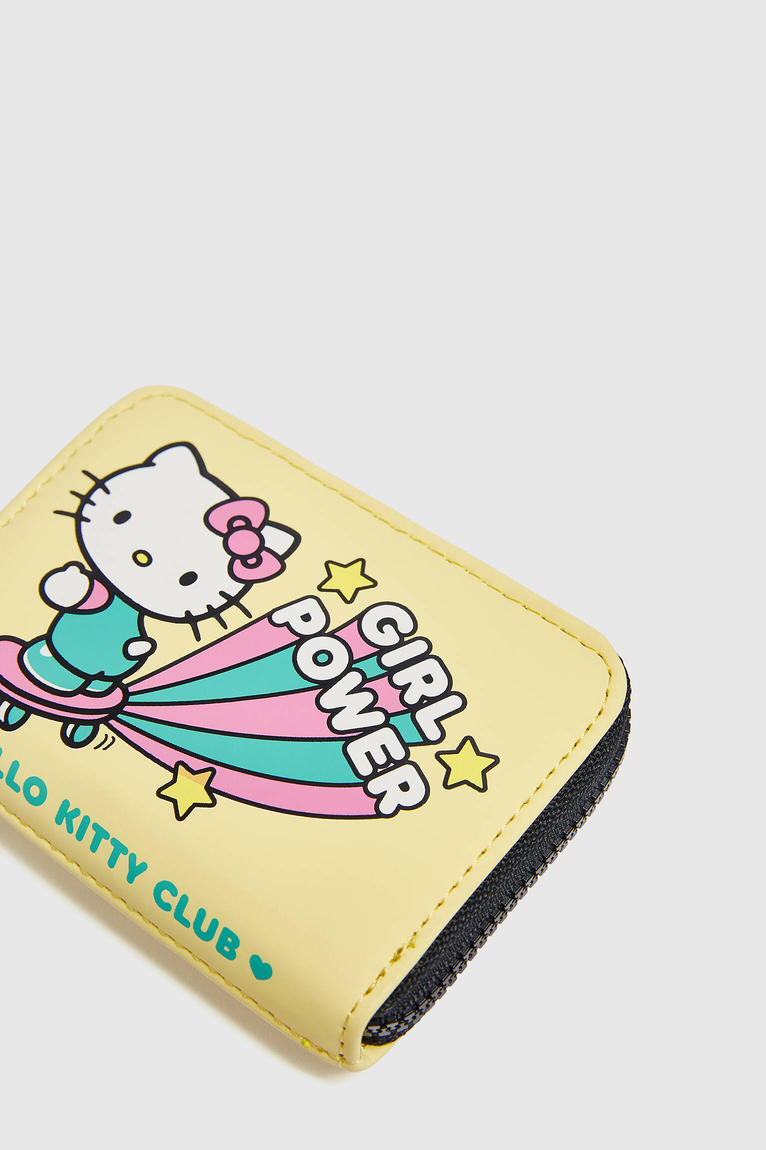 CARTEIRA HELLO KITTY - AMARELA