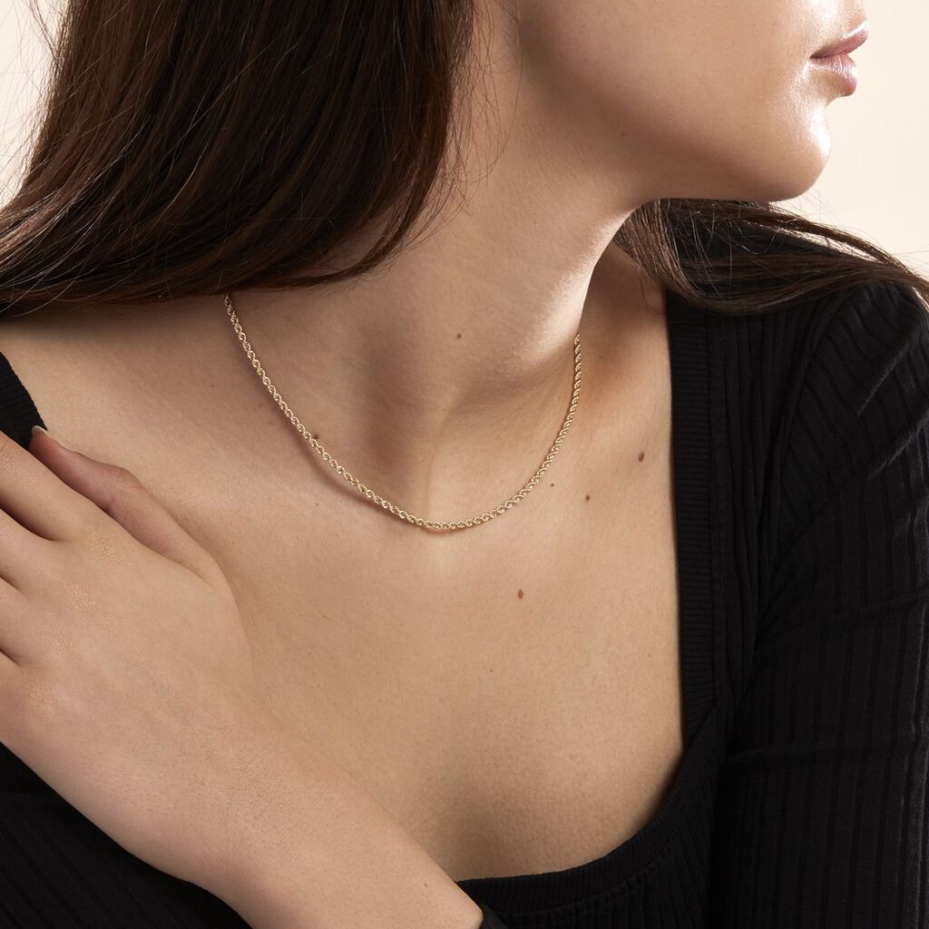 Collier Or Jaune