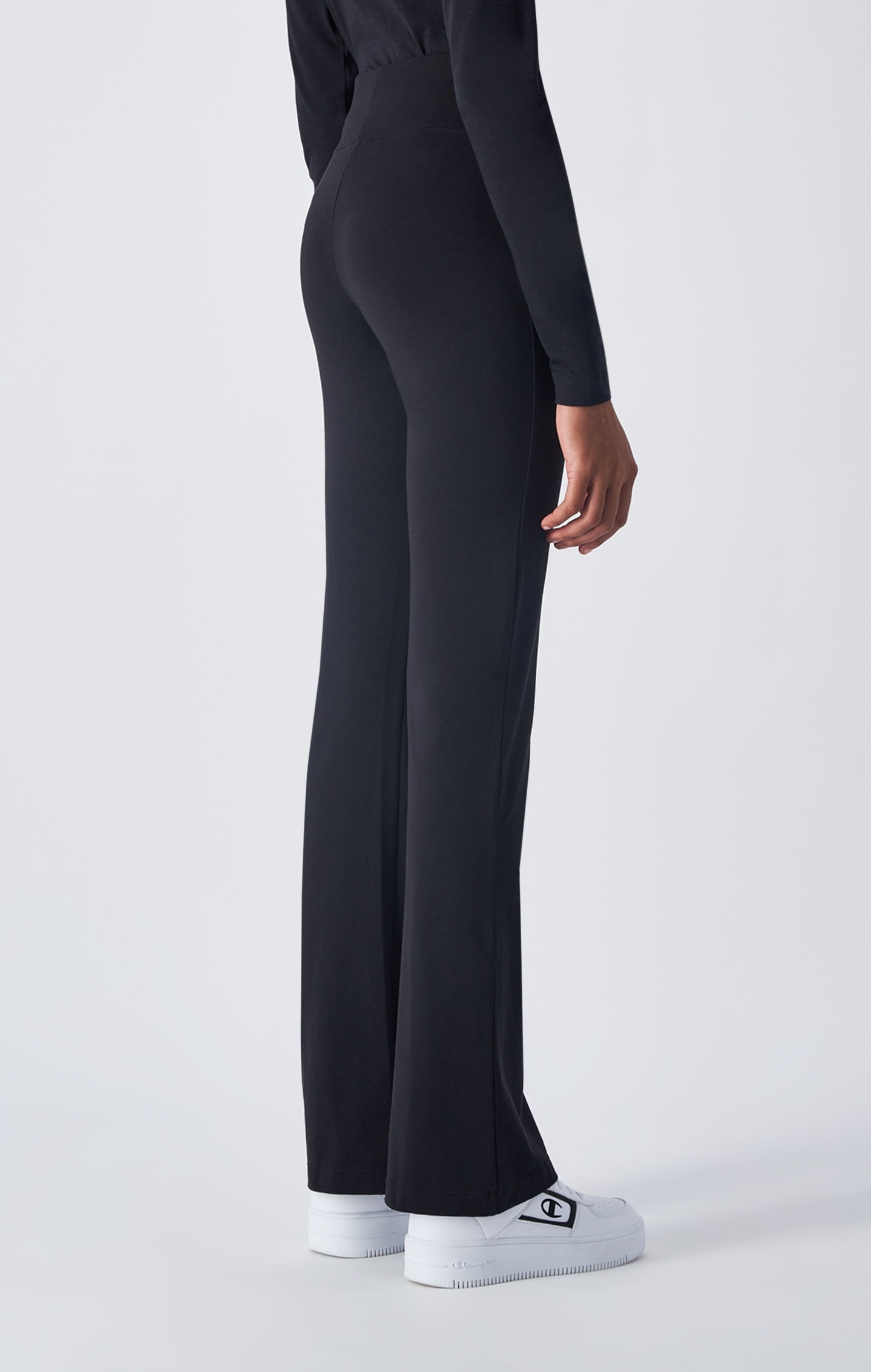 ICONS High Waist Flare Leggings Dame Black Beauty