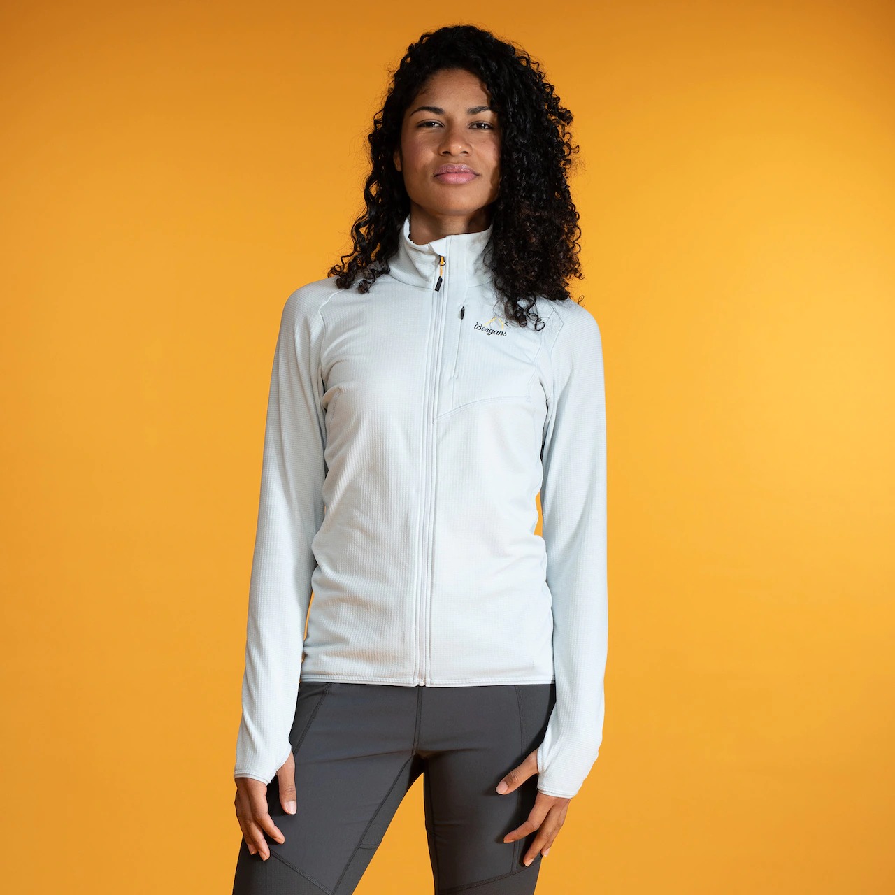 Y LightLine Essence Midlayer Jacket Dame Pearl Grey