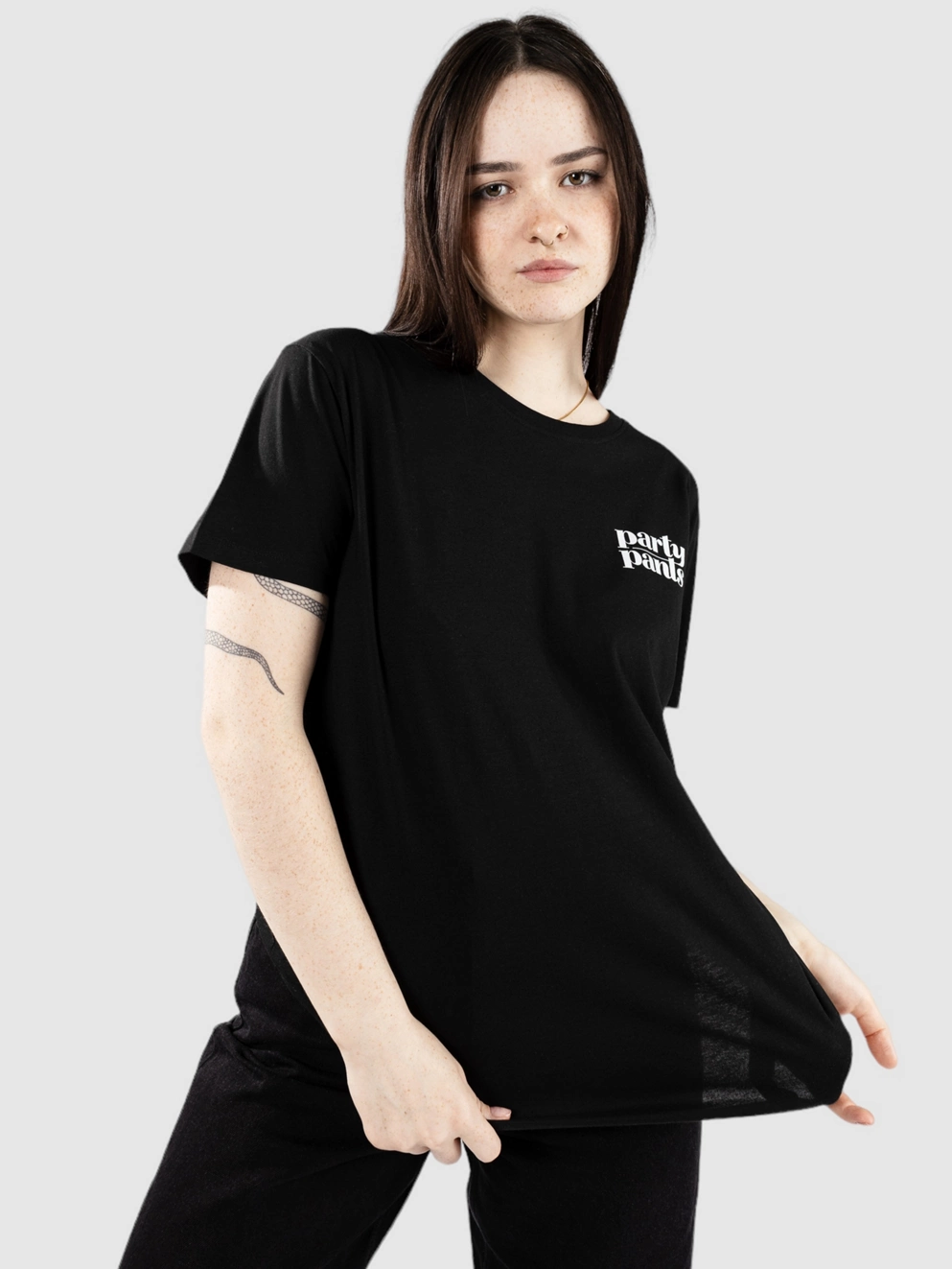 Party Pants Permanent Vacation T-Shirt black