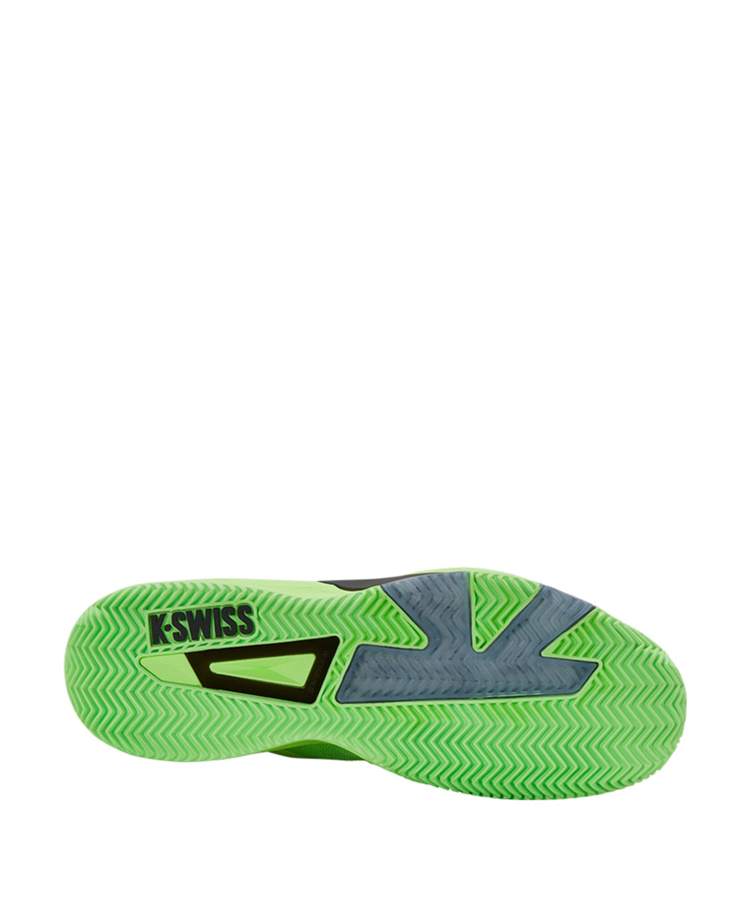 K-Swiss KS TFW K-FRAME SPEED RUBLO CLAY-GREEN/BLACK/LAVA heren tennisschoenen groen