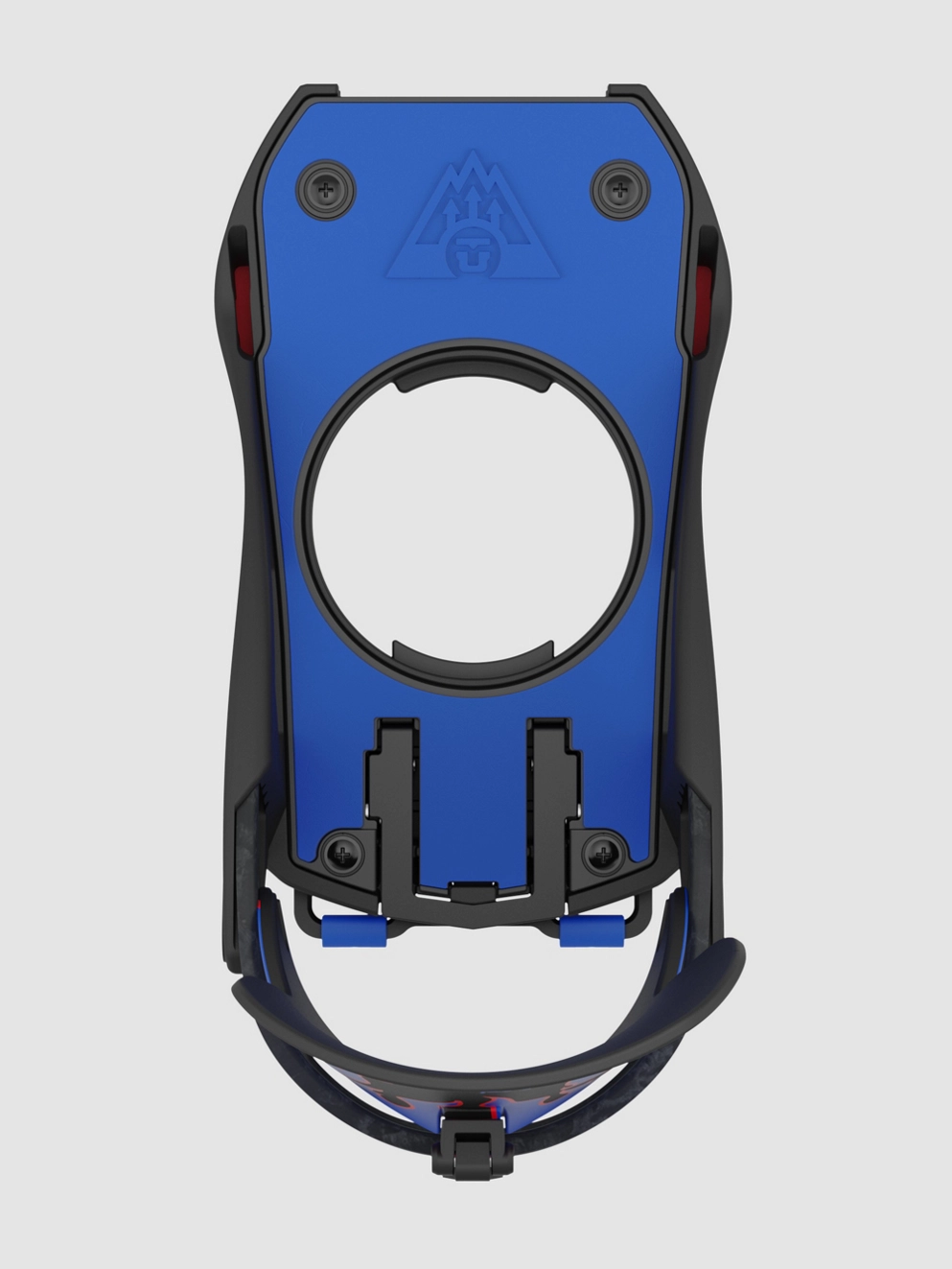 UNION Forrest Shearer 2024 Splitboard Bindings blue flames
