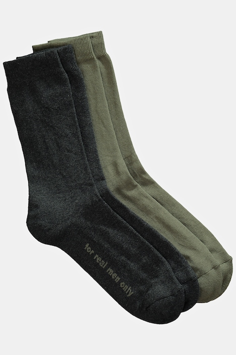 Socken, 2er-Pack, Komfort-Bündchen