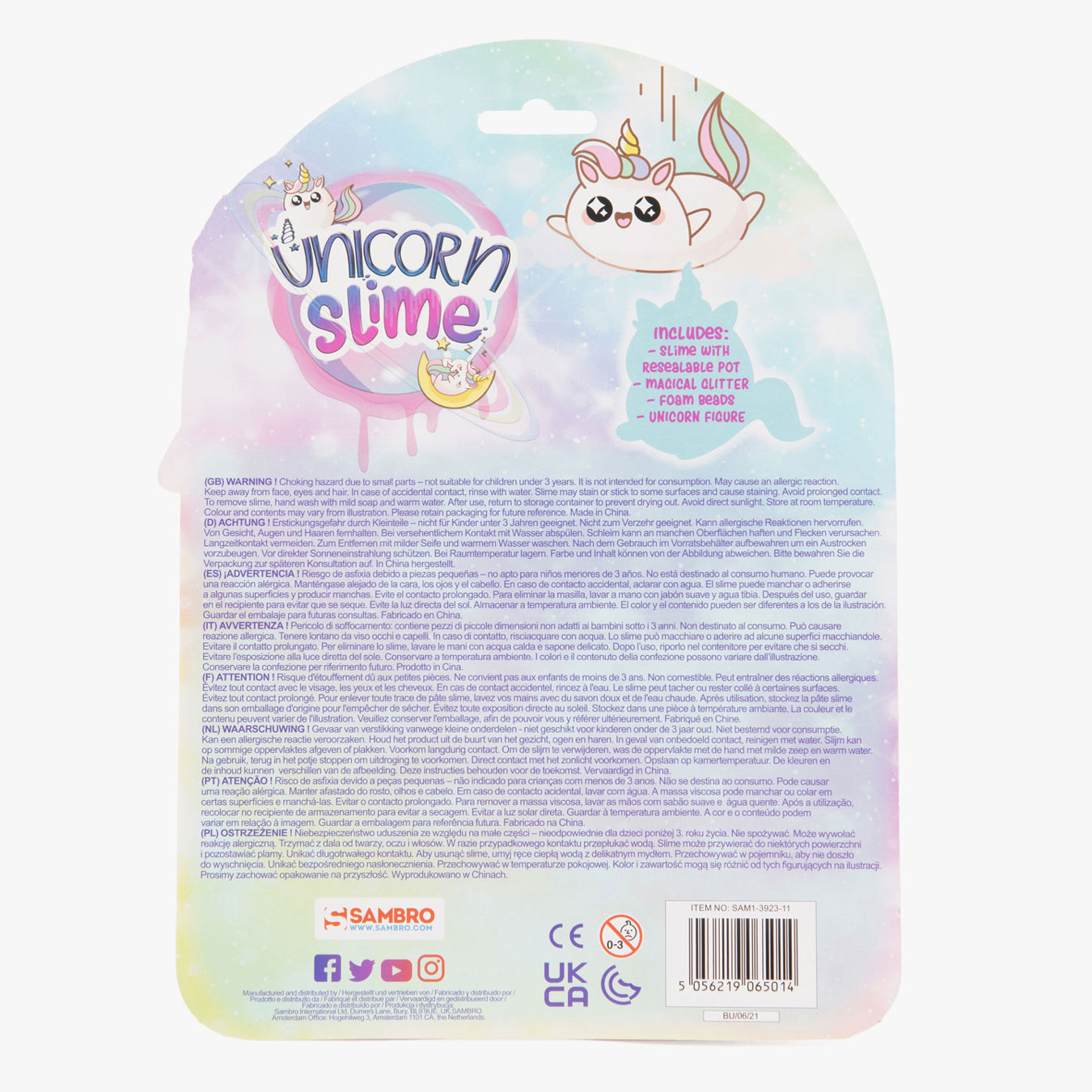Slimezz World Unicorn Slijm