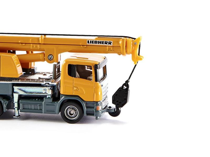 Siku LKW Scania mit Liebherr Kran 1:87 H0 Teleskop Kranwagen