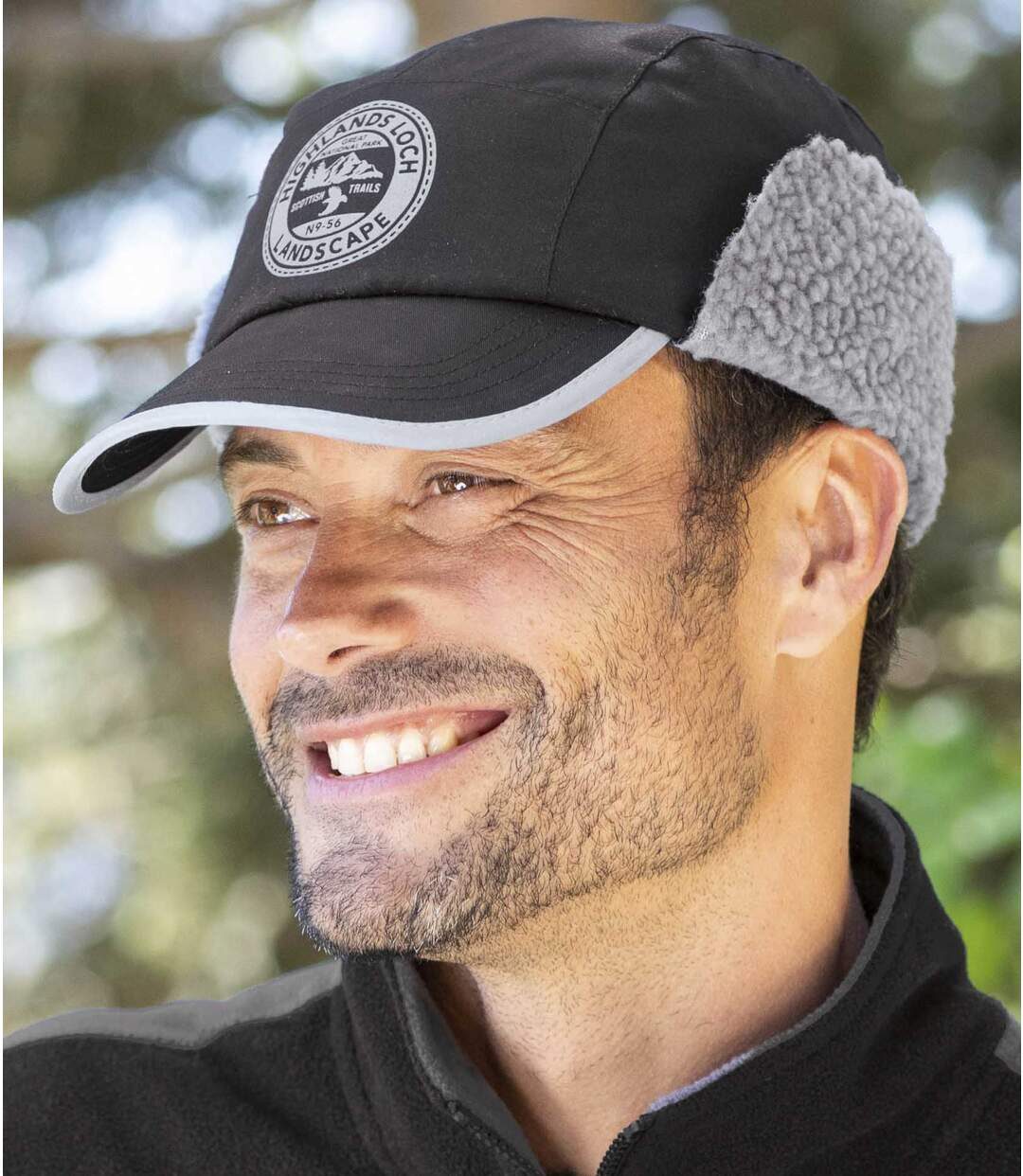 Casquette Cache-oreilles Doublée Sherpa