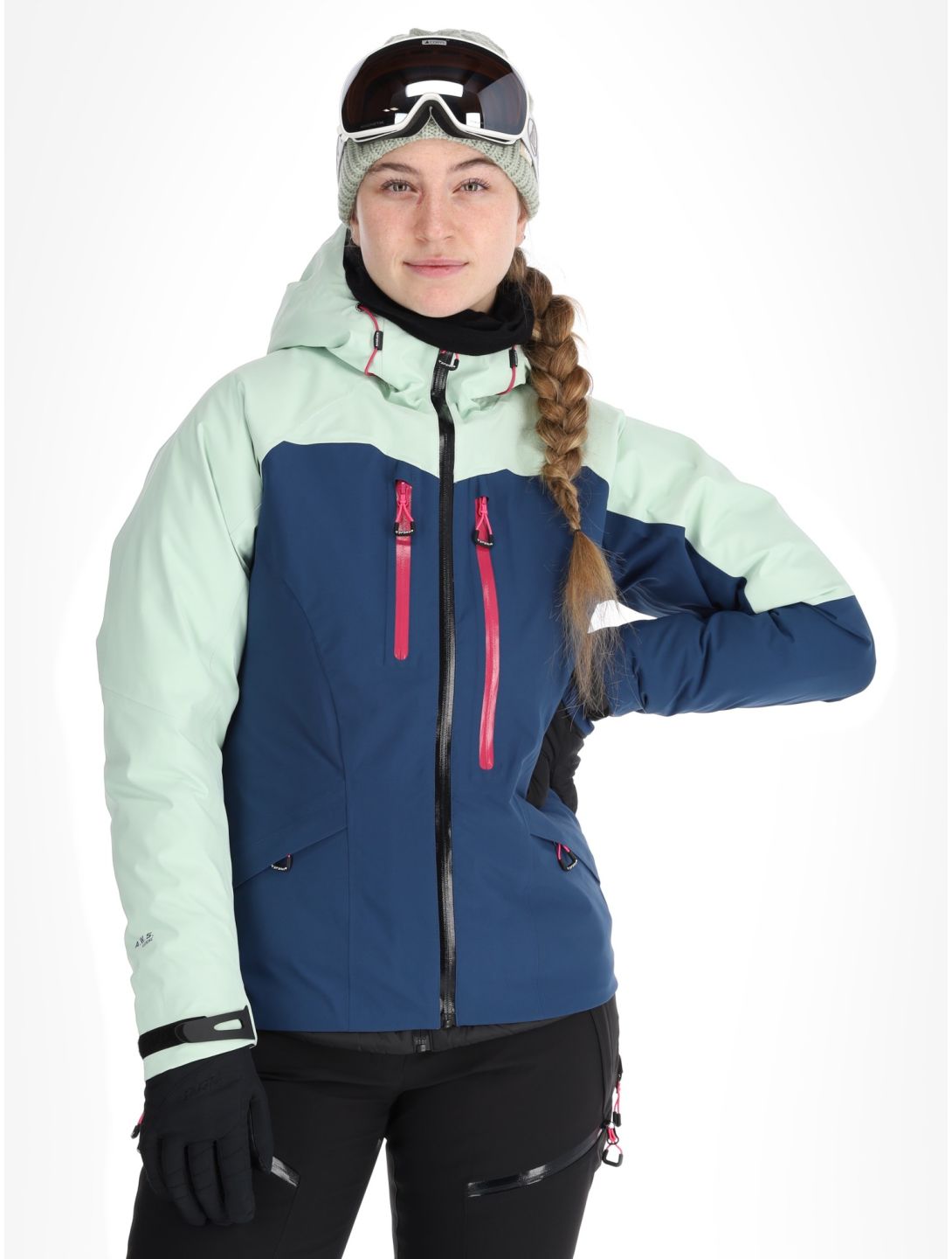 Datteln hardshell ski-jas dames