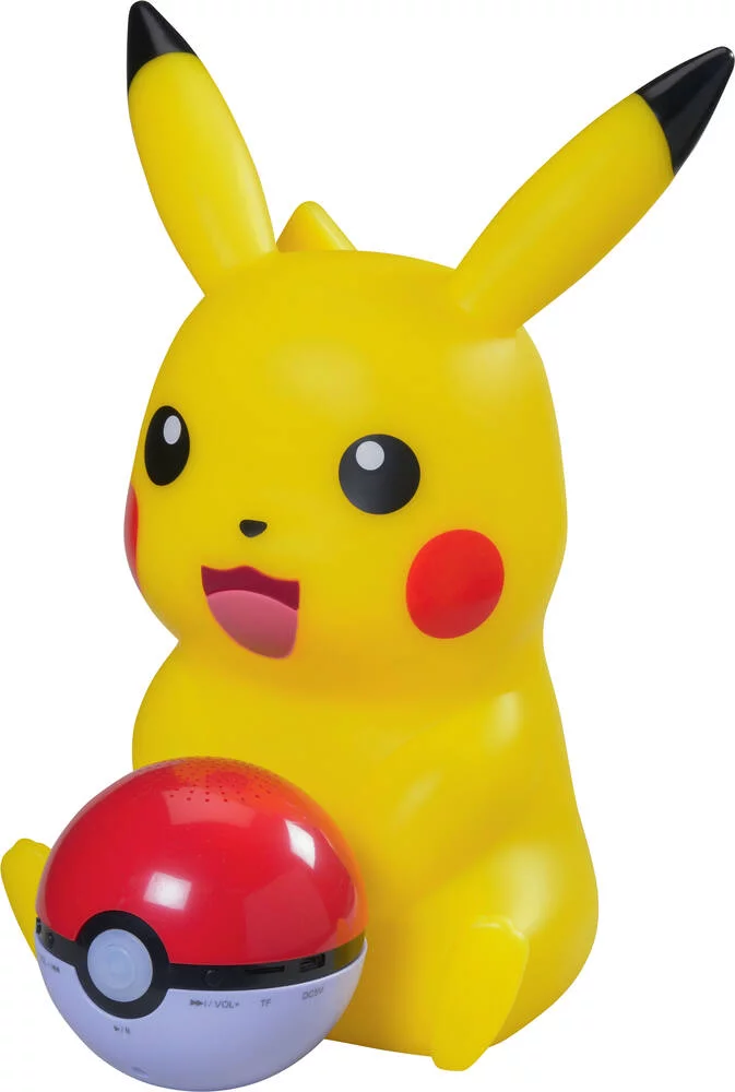 POKEMON - LAMPE LED PIKACHU ET ENCEINTE SANS FIL