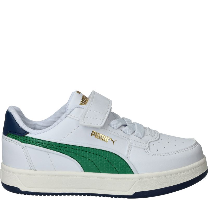Puma Caven 2.0 Retro Sneakers Wit Jongens