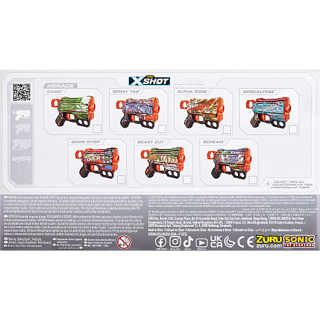 XSHOT Skins blaster - flere varianter - assorteret
