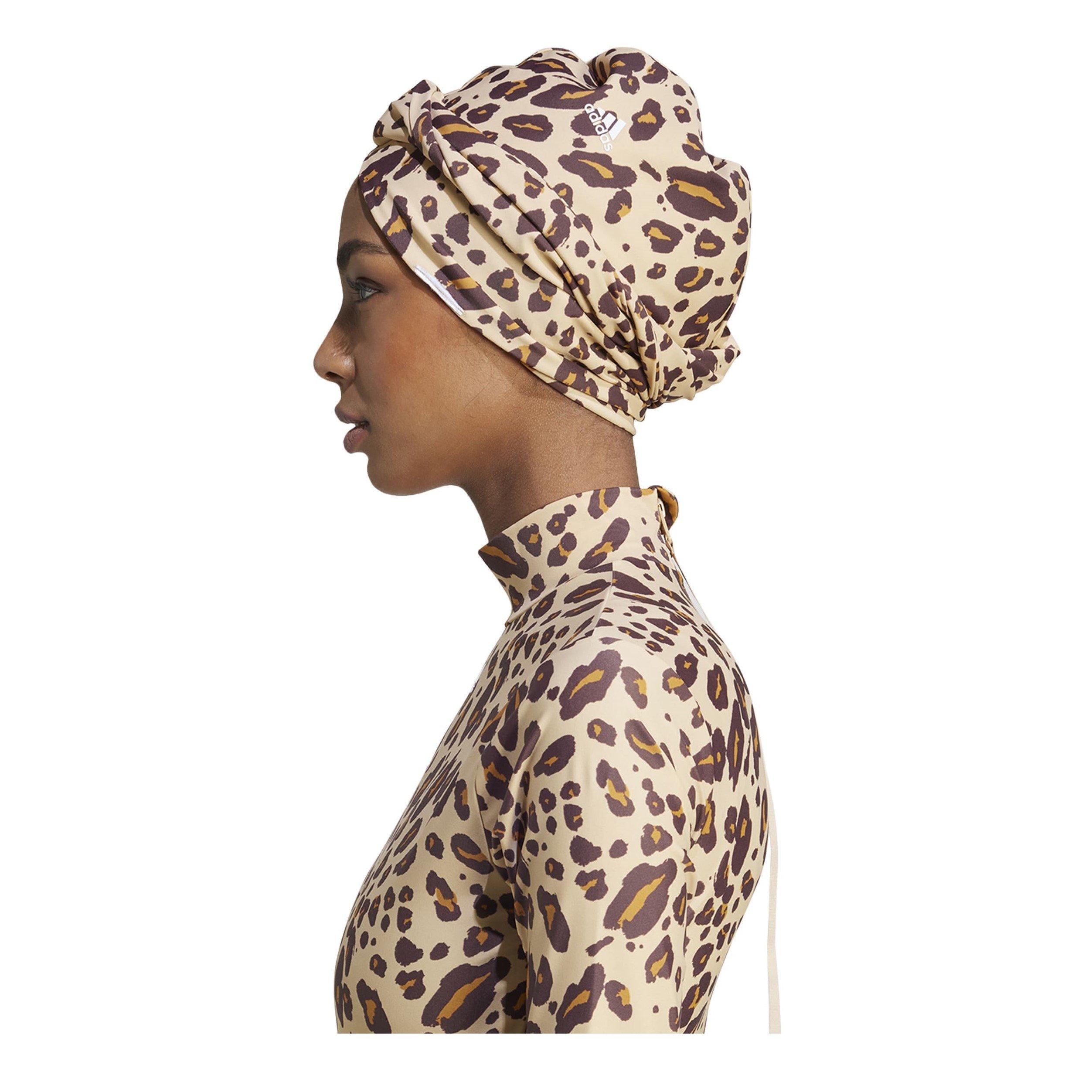adidas Solid  Animal Print Reversible Turban Womens