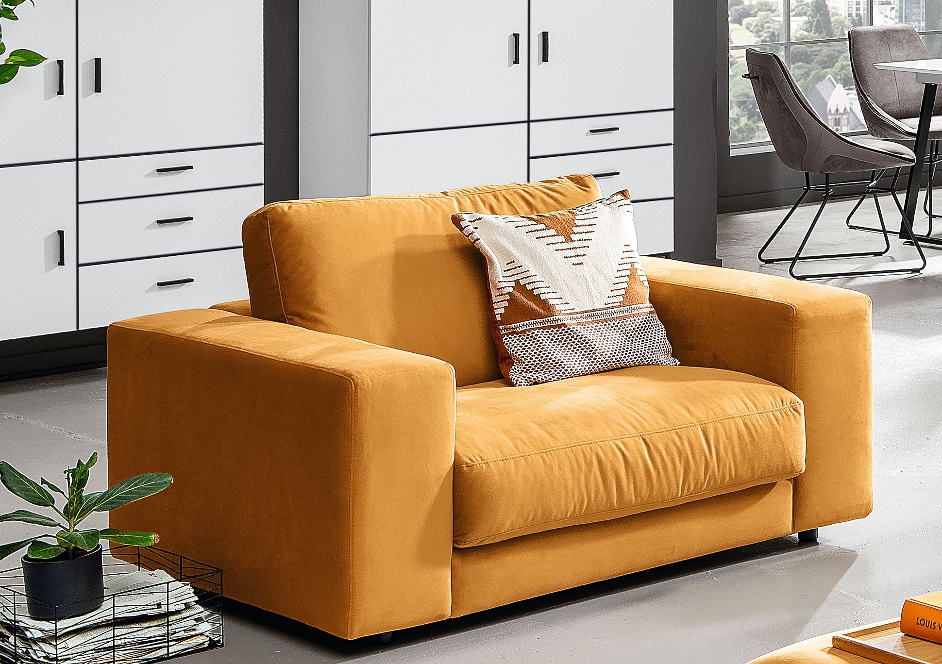 Sessel CAVALLI PLUS kupfer