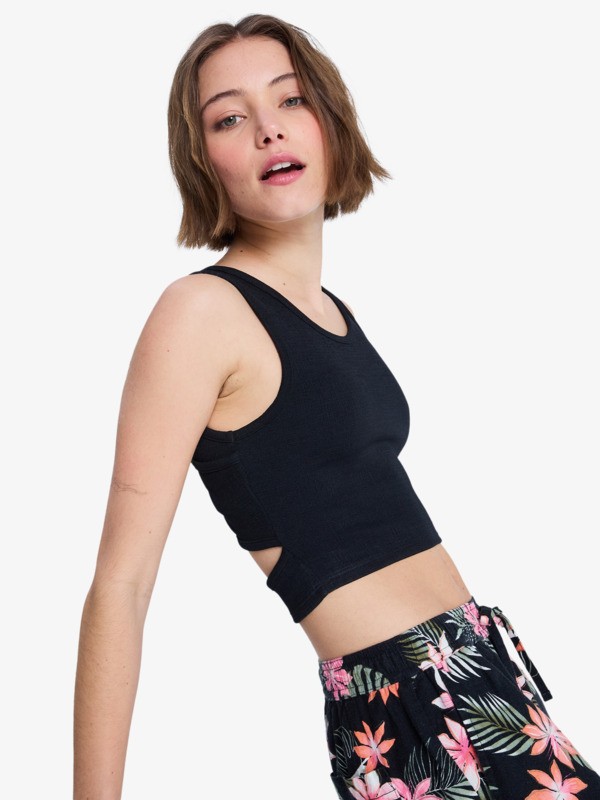 Good Keepsake Débardeur cropped Noir Femme