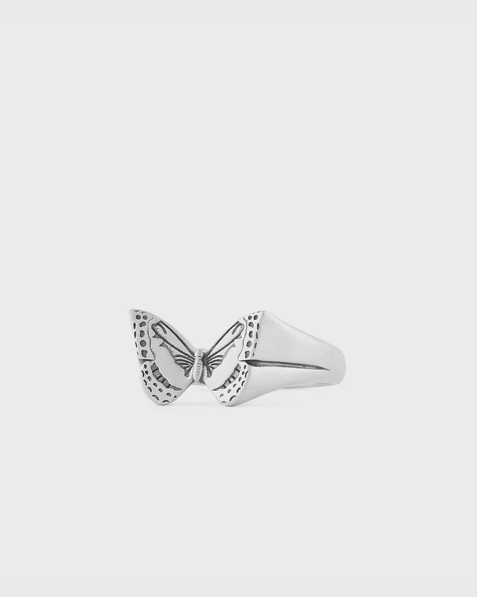 Serge DeNimes Silver Butterfly Ring