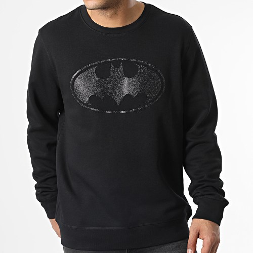 Sweat Crewneck Glitter Logo Noir
