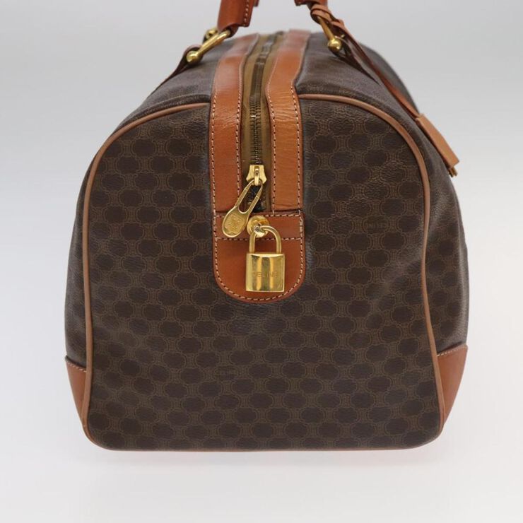 Celine Vintage Celine Boston Bag Brown