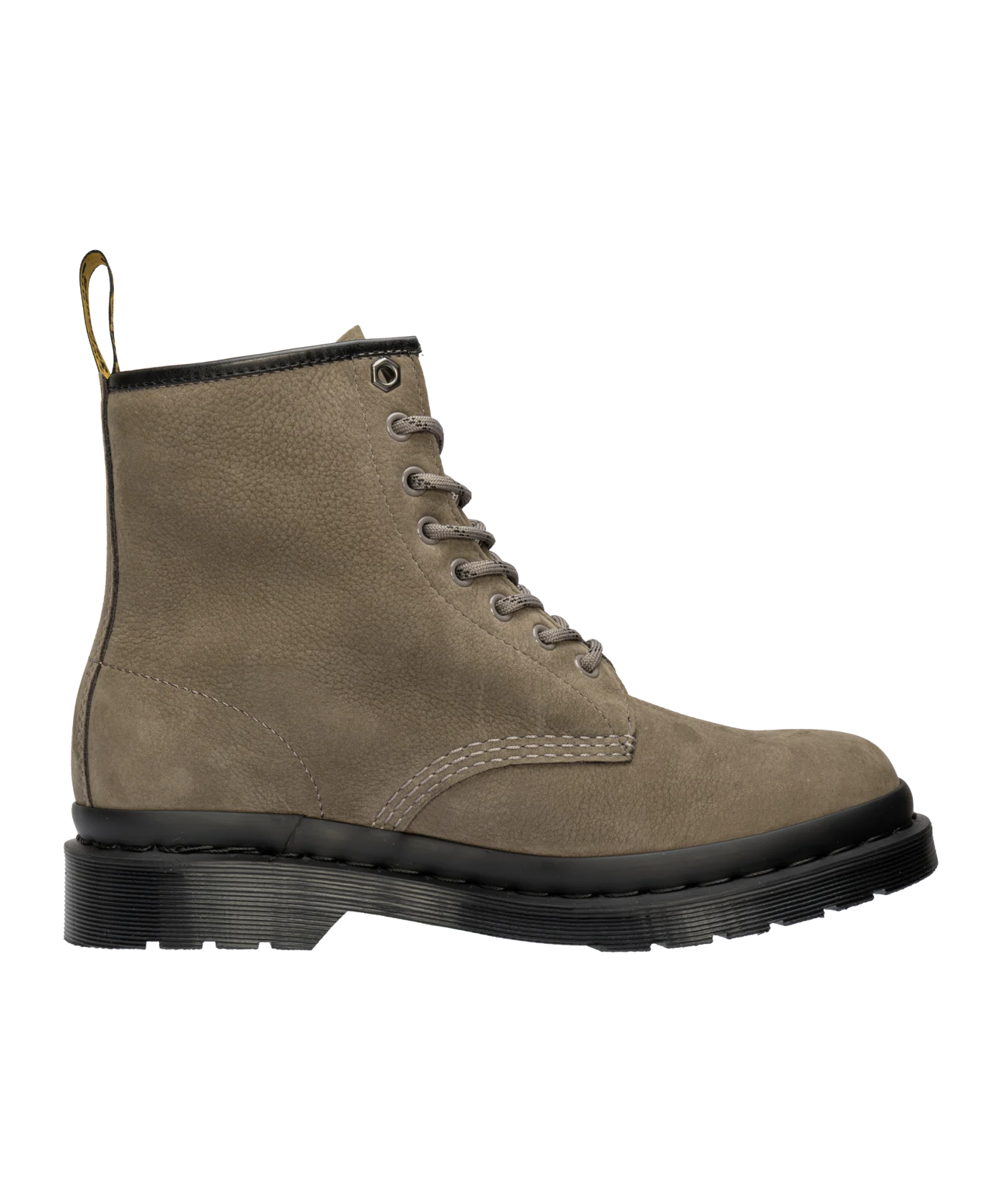 Dr. Martens 1460 Milled Nubuck Nickel Grau