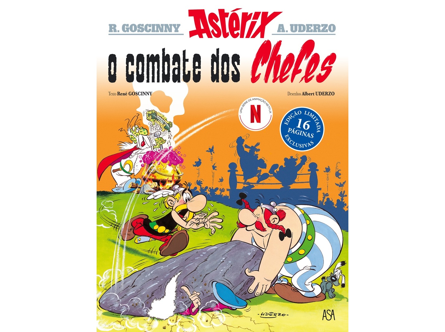 LIVRO ASTÉRIX- O COMBATE DOS CHEFES - ED ESPECIAL