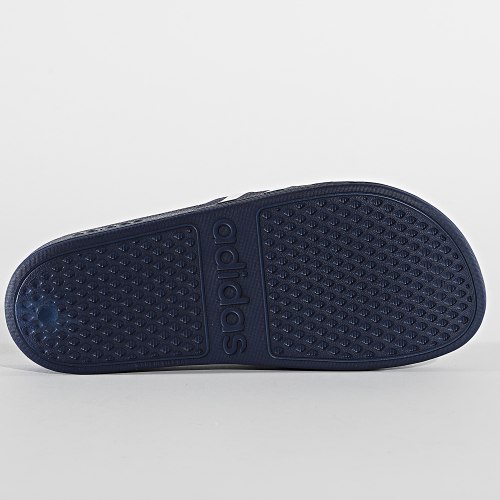 Claquettes Adilette Aqua Dark Blue Cloud White