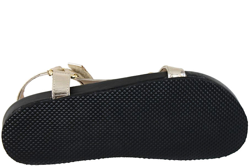 COPENHAGEN SHOES SUNSHINE METALLIC GOLD SANDAL