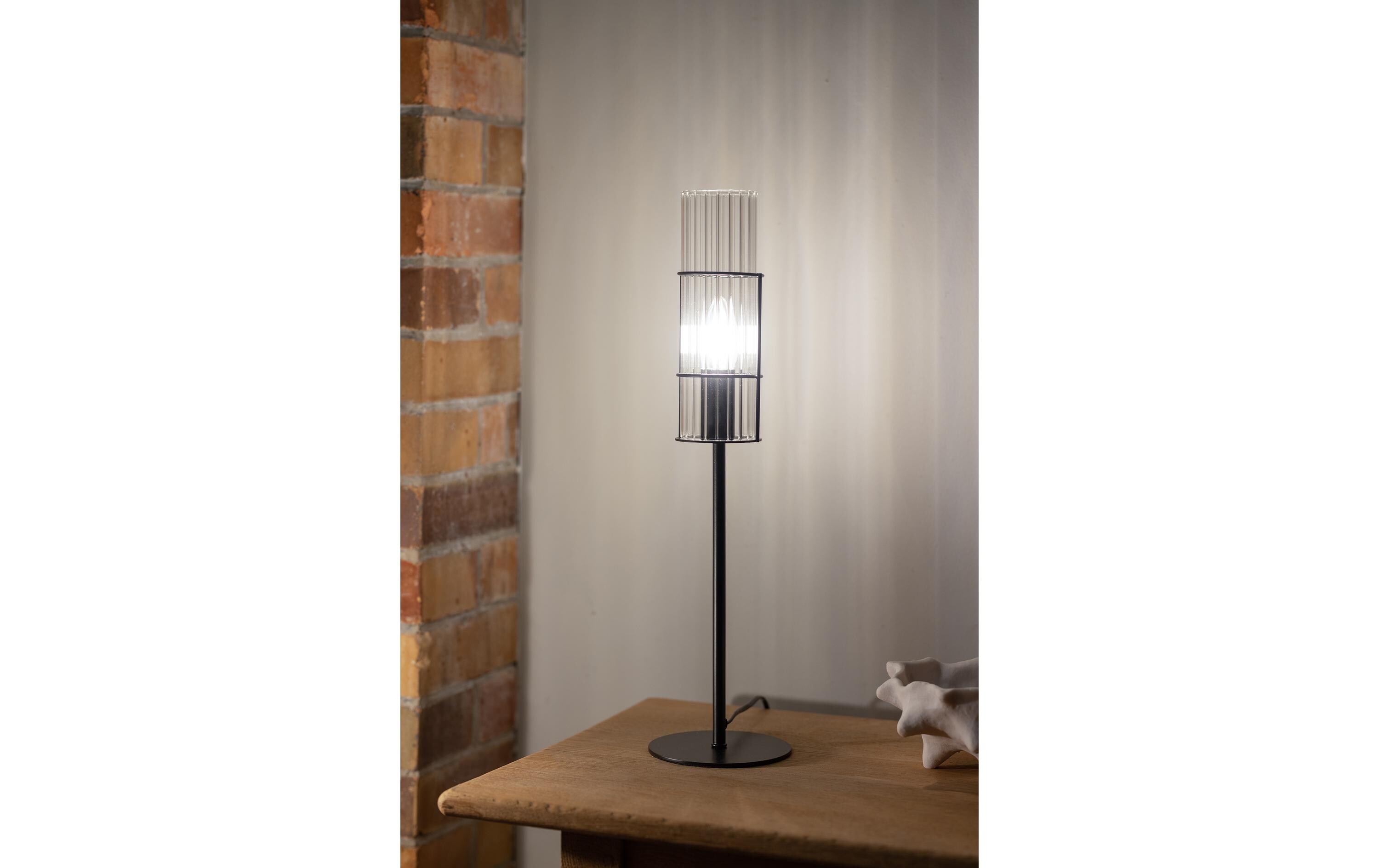 Tischleuchte Tubo 1L, E14, 50 cm, SchwarzWohnraumleuchte
