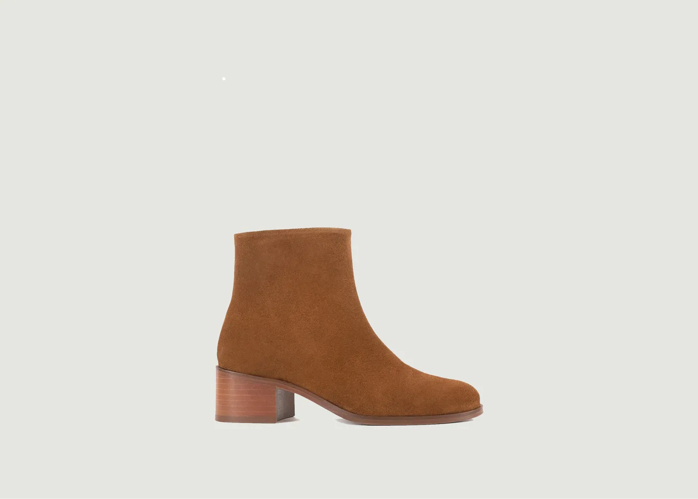 Bottines en cuir suédé Léa Bobbies Paris