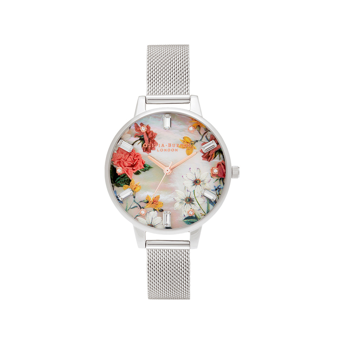 Montre Olivia Burton femme acier