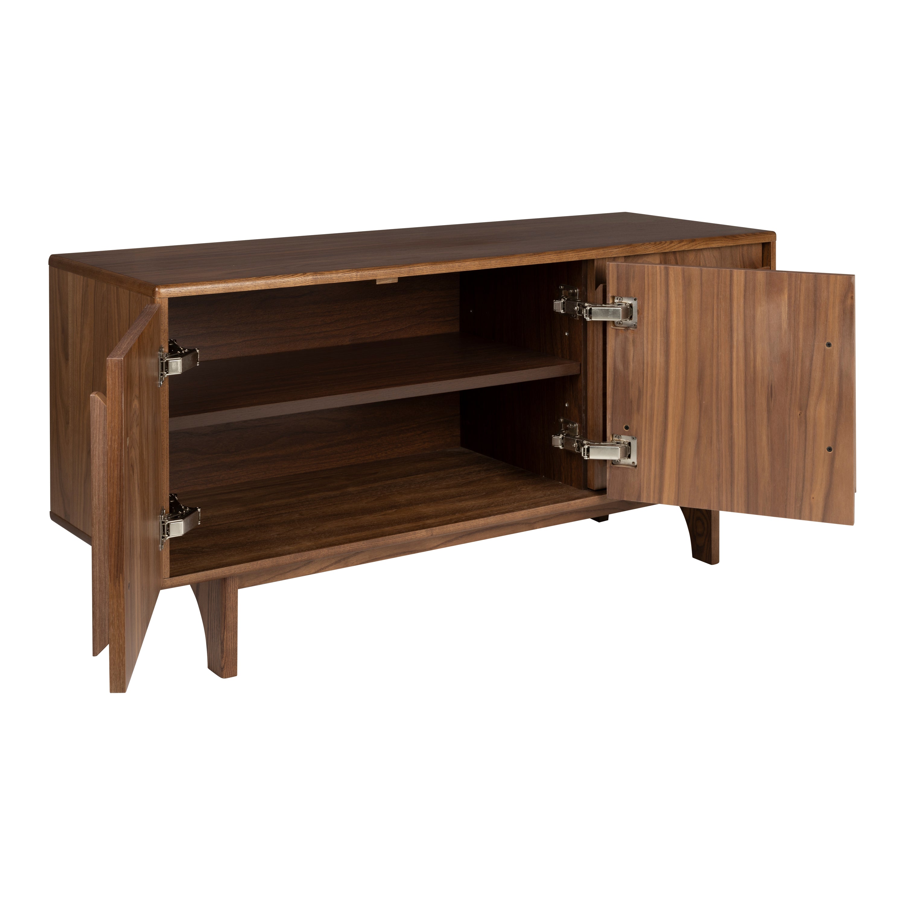 Zuiver Groove Dressoir - B 120 - Walnoot