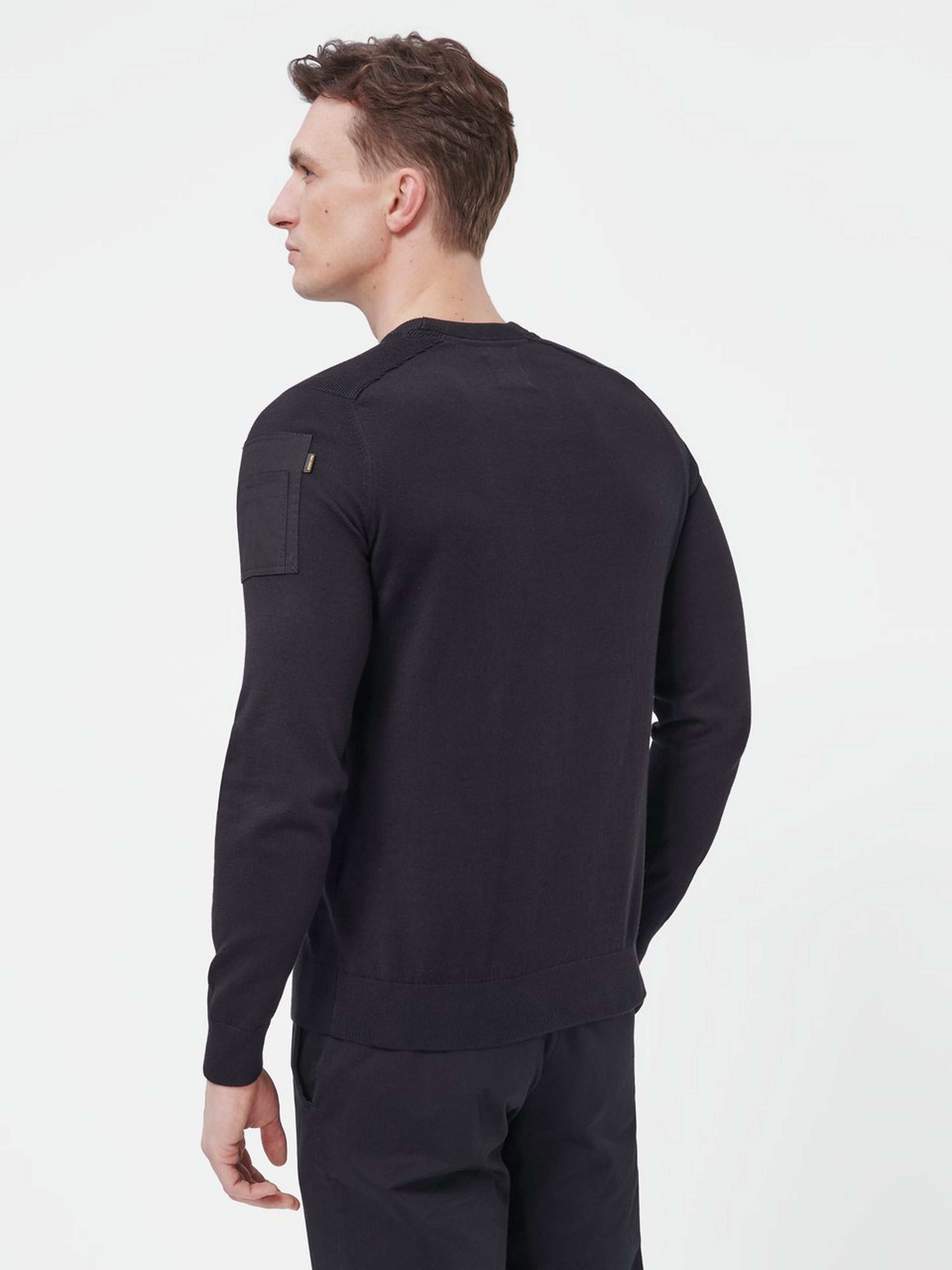 Rundhals-Pullover