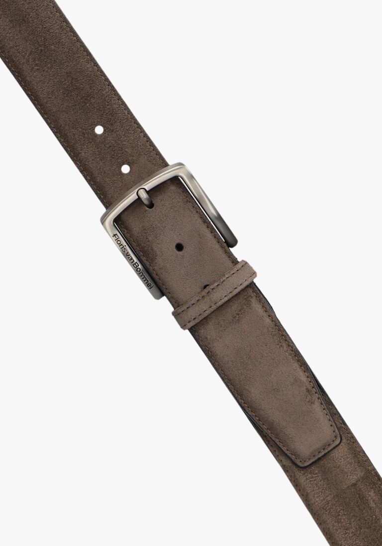 FLORIS VAN BOMMEL taupe floris van bommel riem cfm-10087