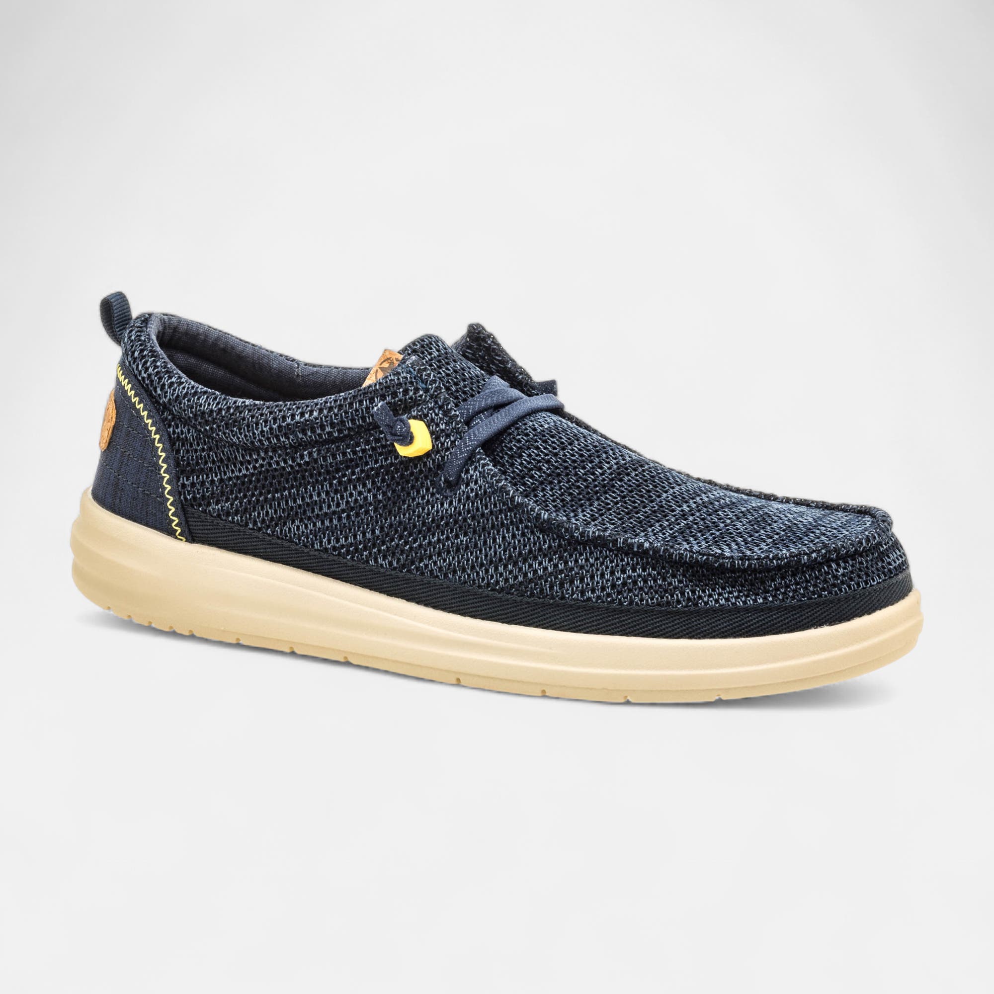 Baskets en toile Homme bleu marine